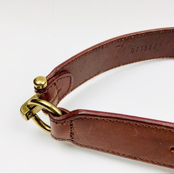 Fossil | Leather Equestrian Style Belt - Picture 5 of 7